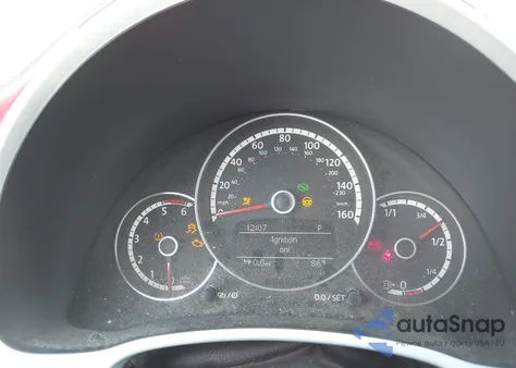 2014 Volkswagen Beetle из США, поврежденный, VIN 3VW5L7AT5EM801216